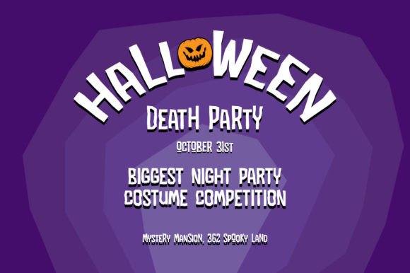 Deathcrush Font PNG with transparent background - Preview 5
