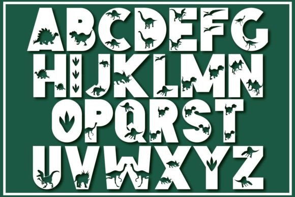 Dino Font - Preview 1