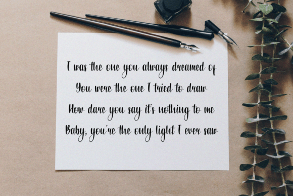 Flanela Monicha Font - Preview 4
