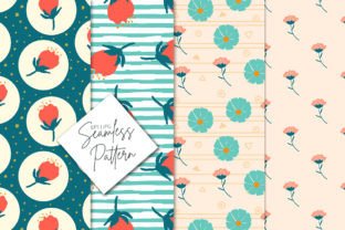 Flower Seamless Pattern Vol.24 Graphic by IkkiloDesign · Creative Fabrica