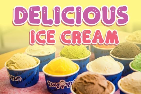 Funny Boba Font PNG with transparent background - Preview 1