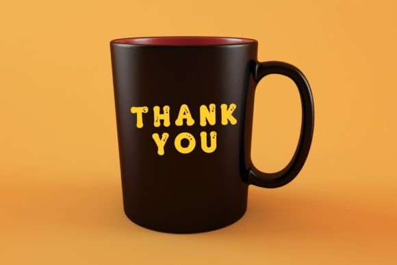 Funny Boba Font PNG with transparent background - Preview 5
