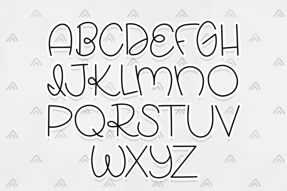 Girlfriend Material Font PNG with transparent background - Preview 3