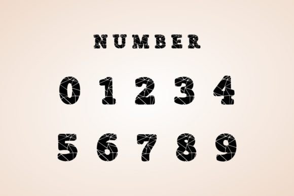Glass 3d Font - Preview 3