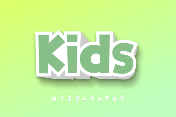 Kids Font kalingga.albert