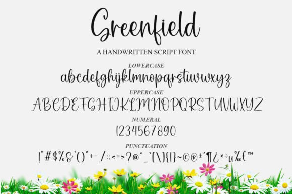 Greenfield Font - Preview 5