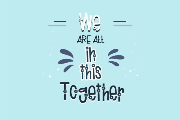 Ladybloom Font PNG with transparent background - Preview 1