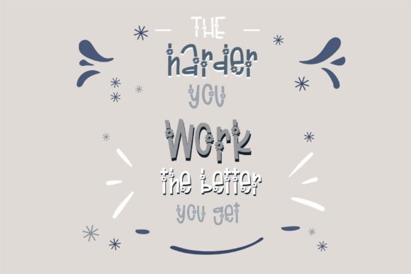 Ladybloom Font PNG with transparent background - Preview 2