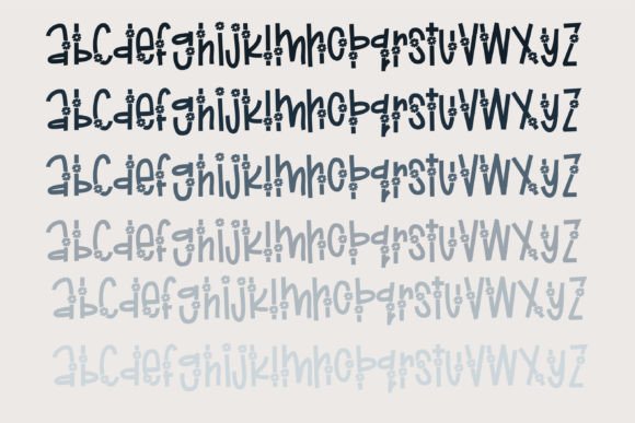 Ladybloom Font PNG with transparent background - Preview 4