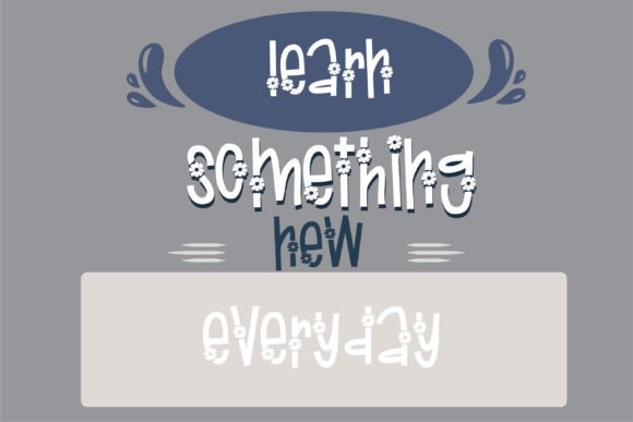 Ladybloom Font PNG with transparent background - Preview 5
