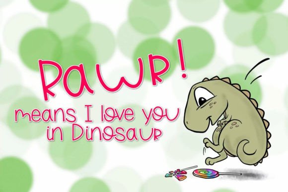 Lollipop Stomp Font PNG with transparent background - Preview 5