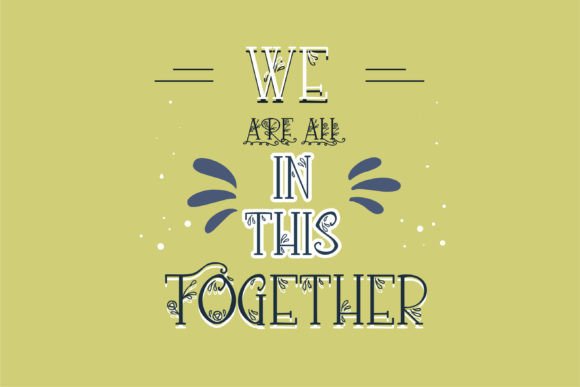 Lovely Loquacious Font PNG with transparent background - Preview 1