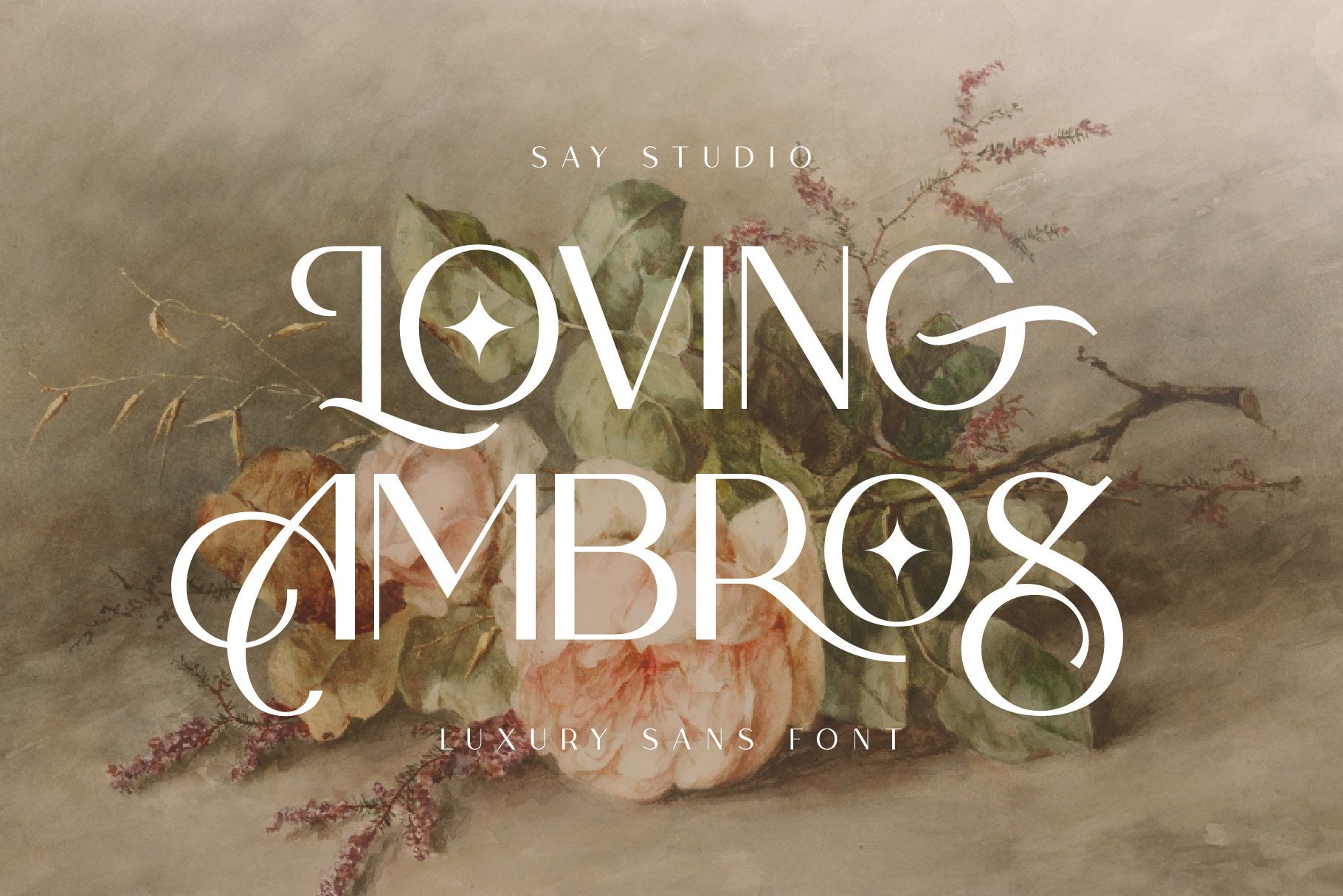Loving Ambros Font - photo 1