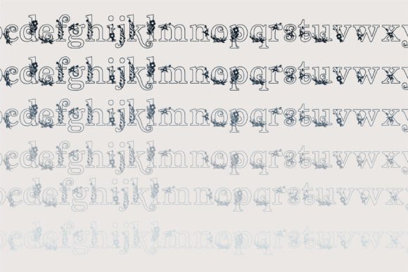May Day Font PNG with transparent background - Preview 4