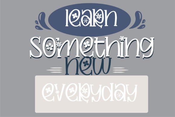 Megalo-mom Font PNG with transparent background - Preview 5