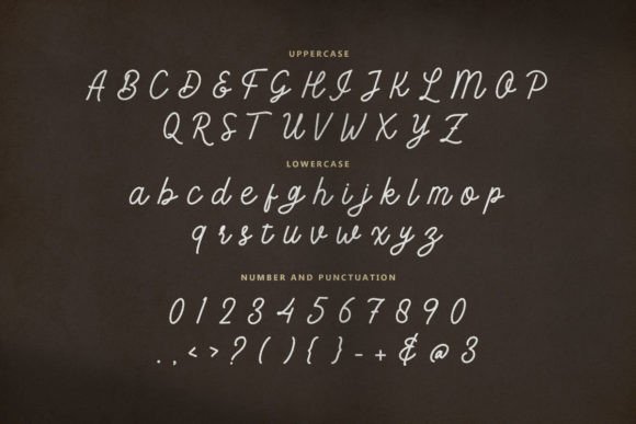 Meraline Font PNG with transparent background - Preview 3