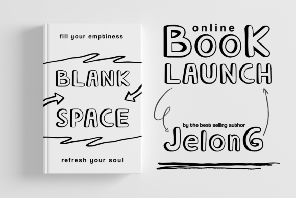 Monochrome World Font PNG with transparent background - Preview 3