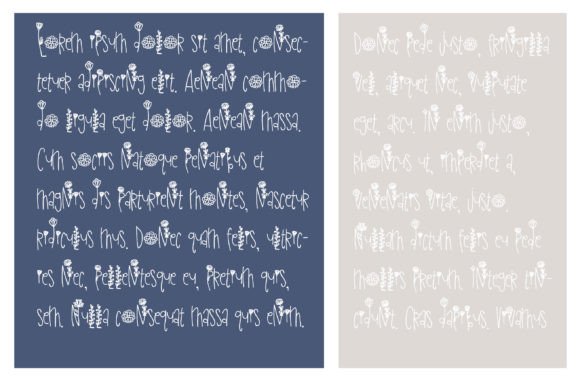 My Dear Mama Font PNG with transparent background - Preview 3
