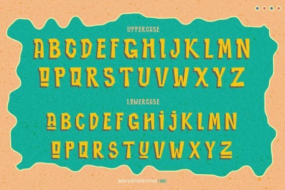 Narchoise Font PNG with transparent background - Preview 1