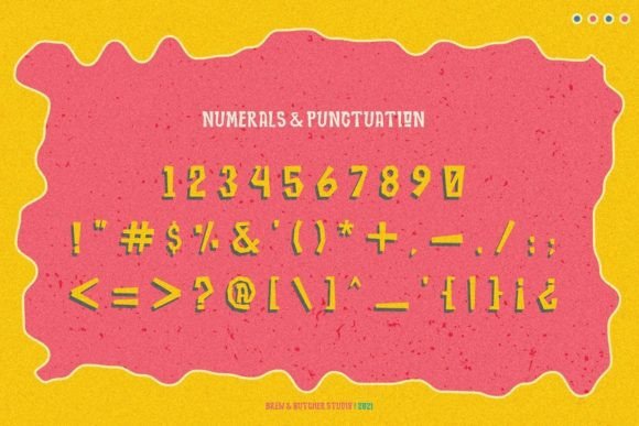 Narchoise Font PNG with transparent background - Preview 3