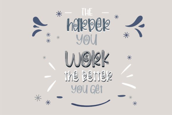 Pocketful of Posies Font PNG with transparent background - Preview 2