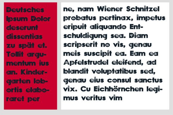 Red Rosies Font PNG with transparent background - Preview 6