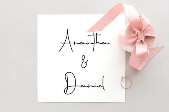 Save the Date Font PNG with transparent background - Preview 1