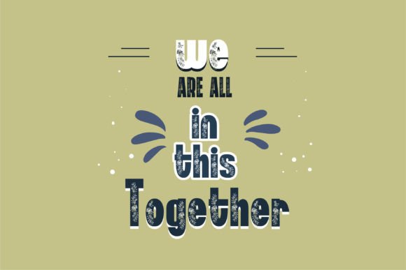 Simple Spring Font PNG with transparent background - Preview 1