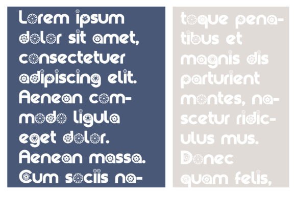 Sixties Groove Font PNG with transparent background - Preview 3