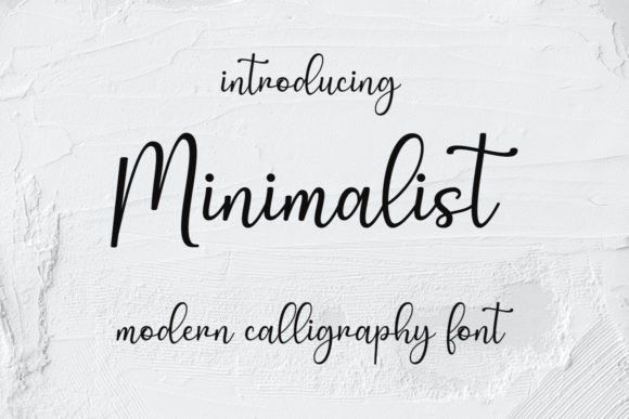 Minimalist Font by cavalera creative - preview
