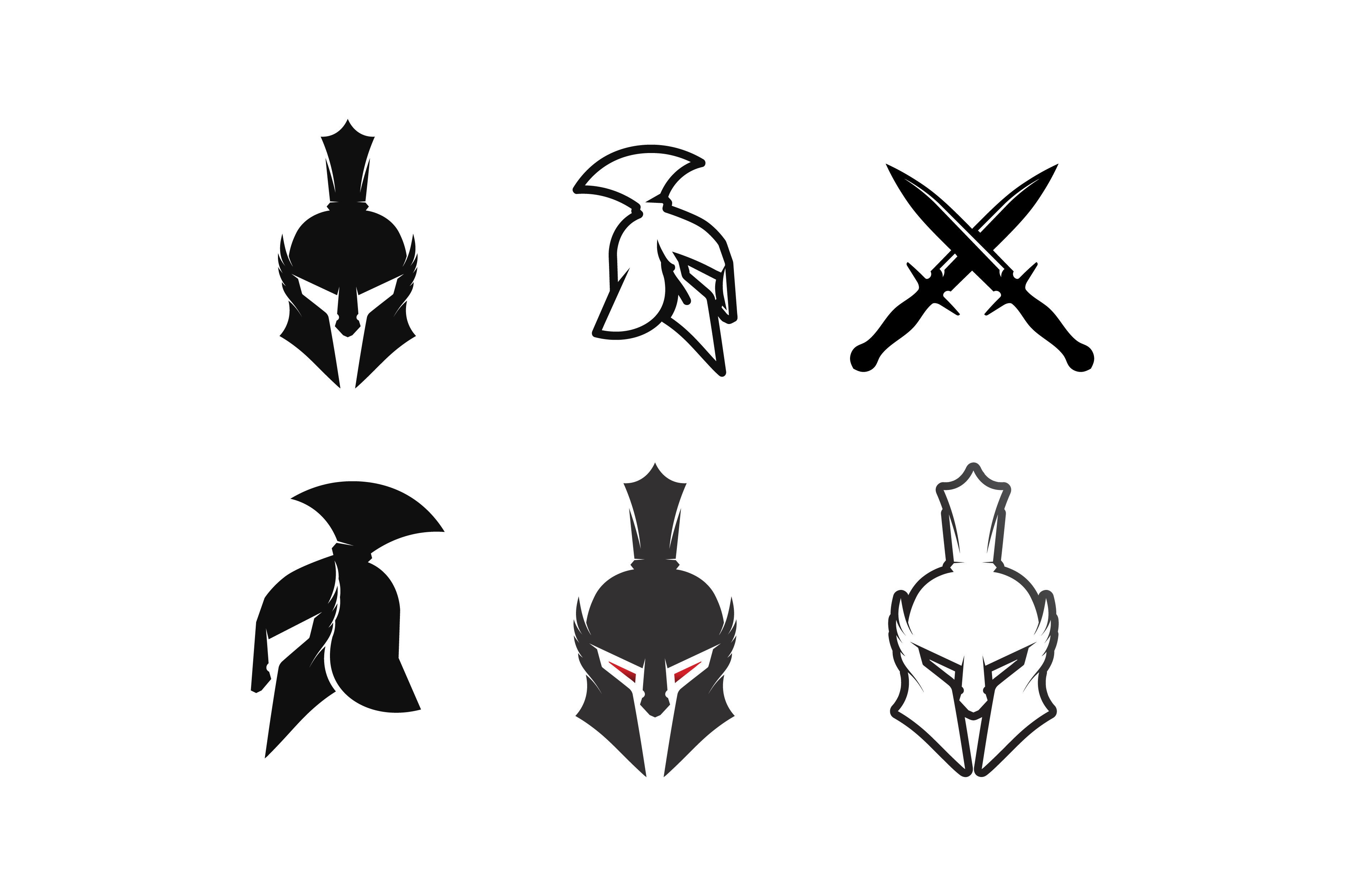 gladiator helmet icon Spartan Logo and Gladiator Helmet Icon Graphic by anggasaputro4489 ·  Creative Fabrica