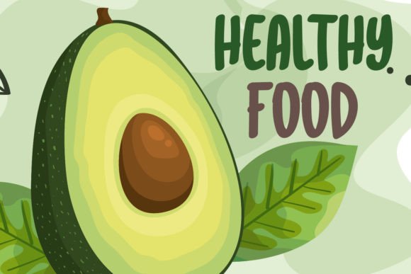 Avocado Lime Font - Preview 1