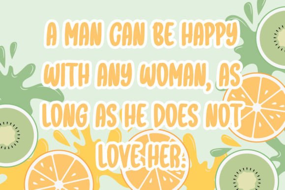 Avocado Lime Font - Preview 2