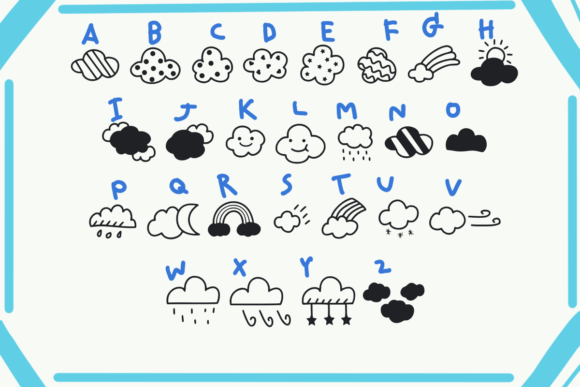 Cloudy Font - Preview 2