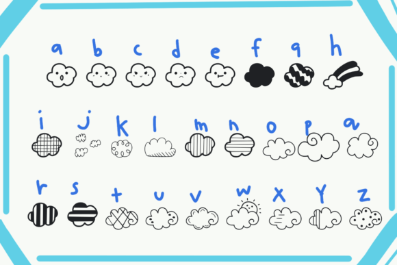 Cloudy Font - Preview 3