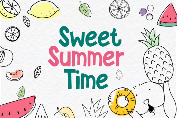 Cute Riley Font - Preview 3
