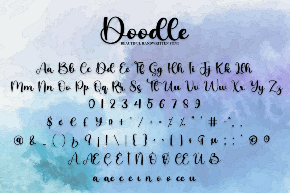 Doodle Font - Preview 6