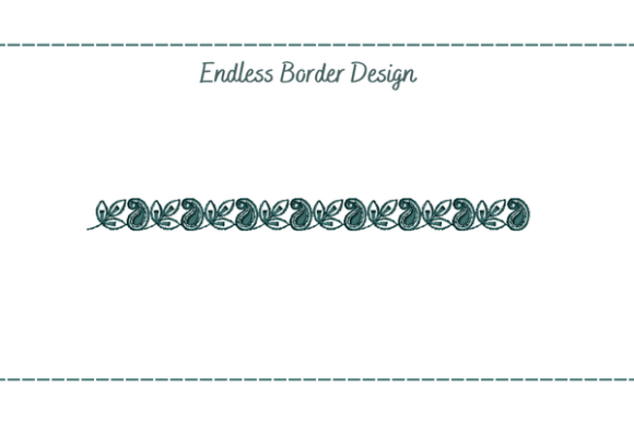 Endless Floral Border