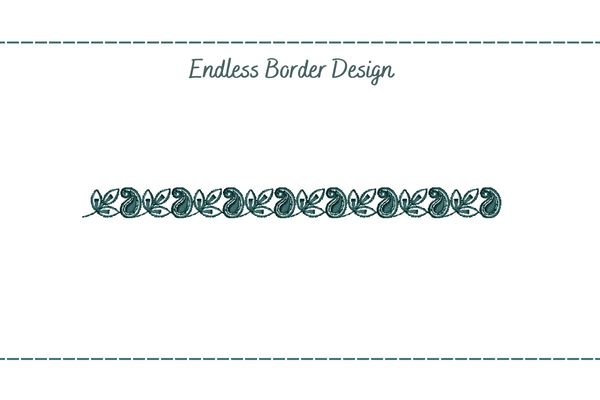 Endless Floral Border