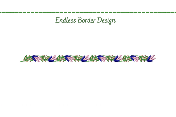 Endless Floral Border