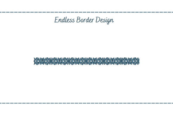 Endless Floral Border