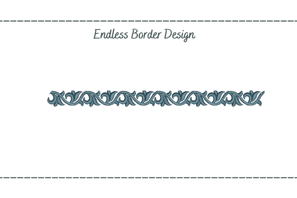 Endless Floral Border