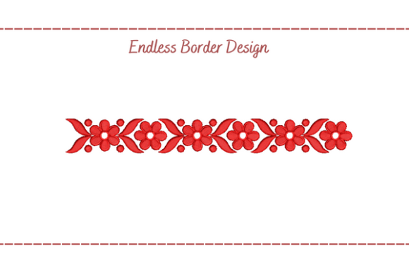 Endless Floral Border