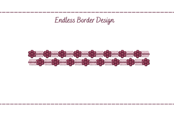 Endless Floral Border