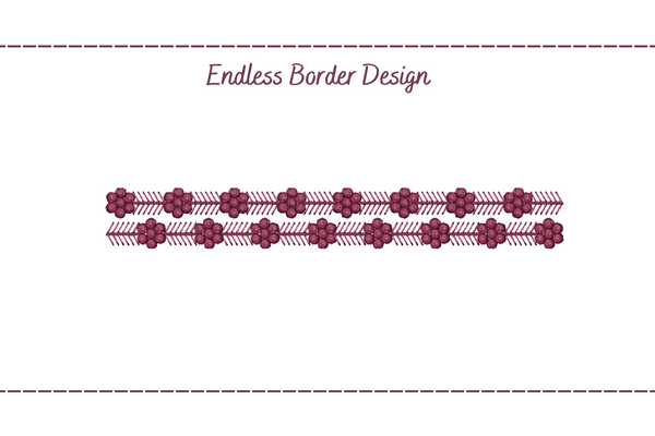 Endless Floral Border