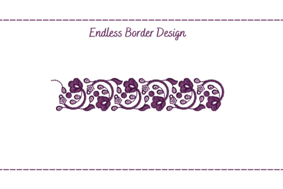 Endless Floral Border