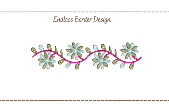 Endless Floral Border