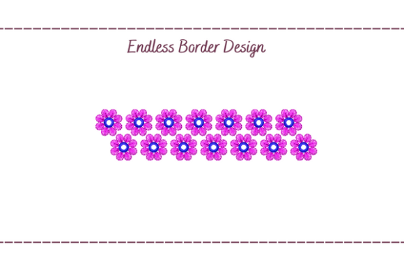 Endless Floral Border