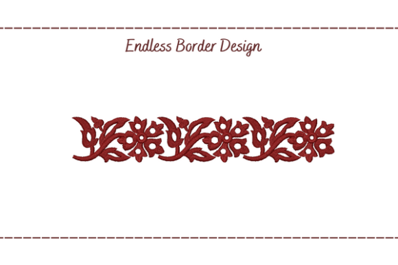 Endless Floral Border
