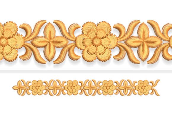 Endless Floral Border